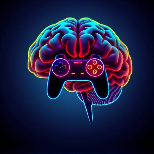 GameEthos Logo: A stylized brain with a game controller inside, representing the intersection of psychology and gaming.